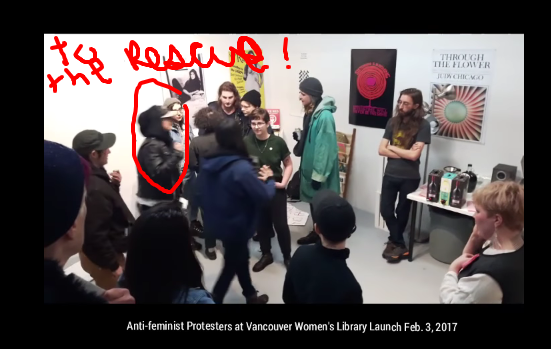 trans-activists-disrupt-vancouver-women-s-library-opening-cringe-warning-youtube6